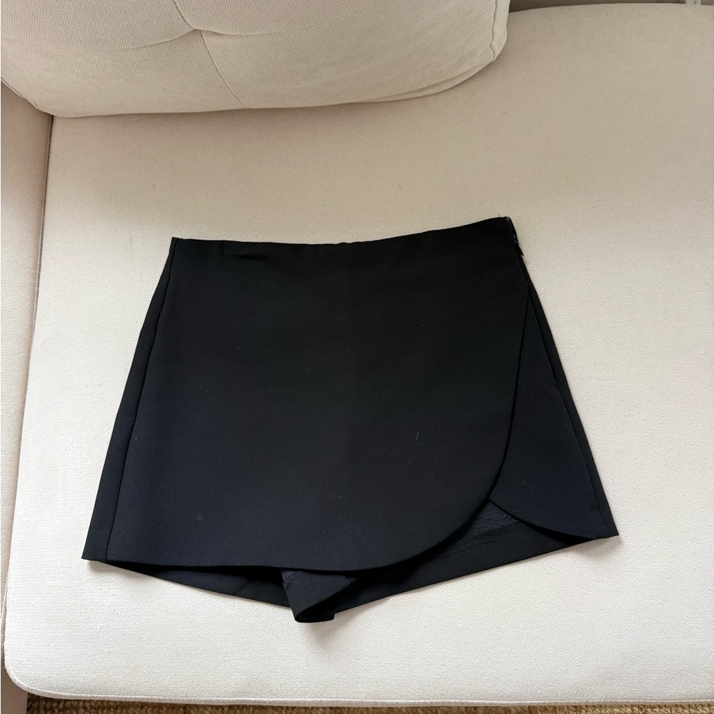 Zara Skort Shorts - Sleek Wrap Front